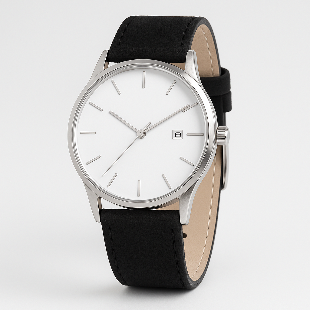 Men's Fashion Business Large Dial Quartz Watch